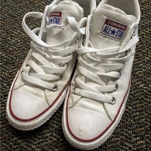 Converse Kids White Sneakers